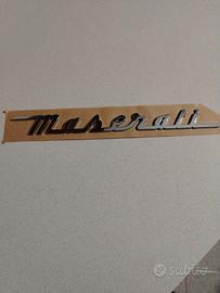 Scritta Maserati 
