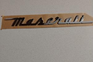 Scritta Maserati 