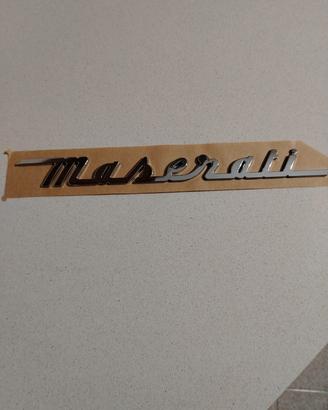Scritta Maserati 