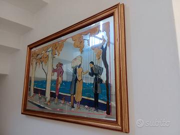 Specchio disegnato da arredo 110x70