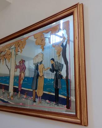 Specchio disegnato da arredo 110x70