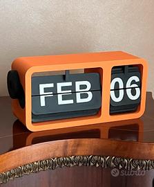 Calendario flip minimale arancio mandarino 🍊