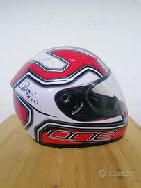 Casco autografato da collezione 