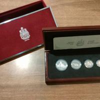 Lotto monete platino Canadian Artic Fox