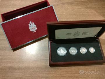 Lotto monete platino Canadian Artic Fox