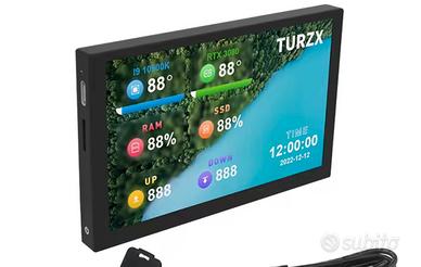 Display secondario Turzx 5" Black 
