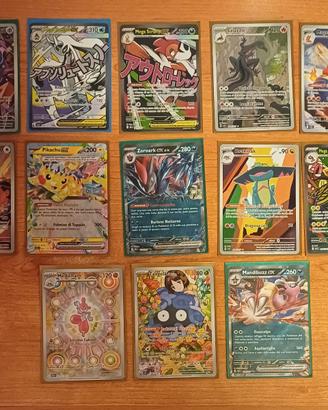 lotto carte pokemon