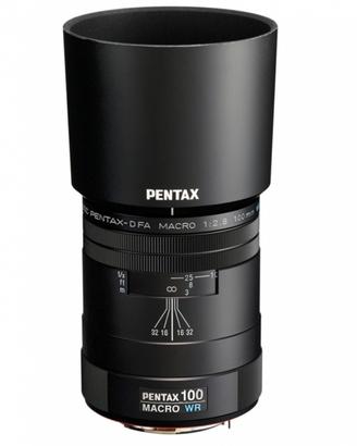 PENTAX D-FA 100 mm f/2.8 Macro WR Pront. Cons
