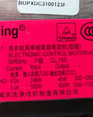 motore welling per lavatrici Samsung 