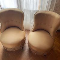 Coppia poltroncine da sistemare