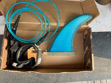 Pinna per lunga leash per tavola da surf