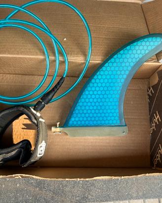 Pinna per lunga leash per tavola da surf