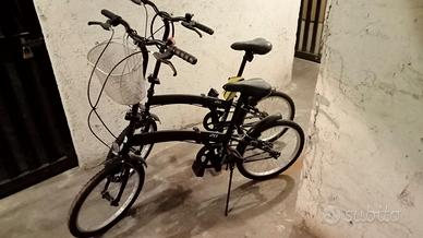 due biciclette pieghevoli 