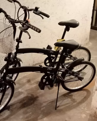 due biciclette pieghevoli 
