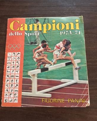 album figurine campioni dello sport 1973-74 panini