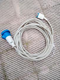 Cavo elettrico 50 metri  e 10 metri  con prese