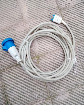 Cavo elettrico 50 metri  e 10 metri  con prese