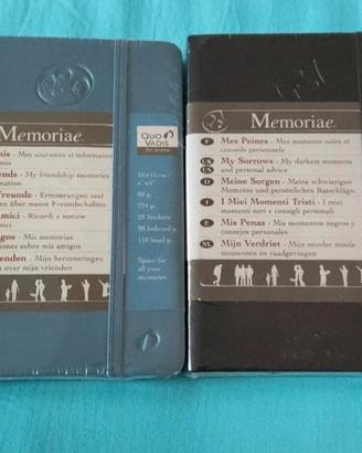 Set 2 Taccuini Quo Vadis "Memoriae"