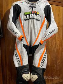 Tuta da moto in pelle di  canguro