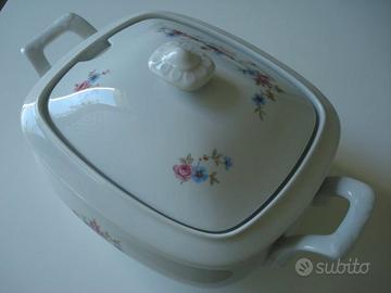 zuppiera porcellana Mitterteich Bavaria mai usata