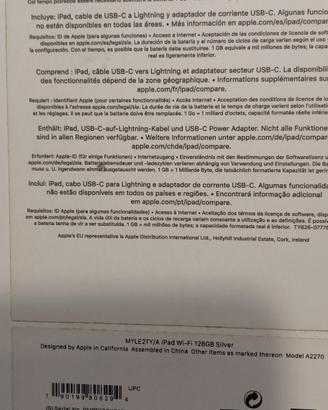 iPad 8a generazione 128 GB