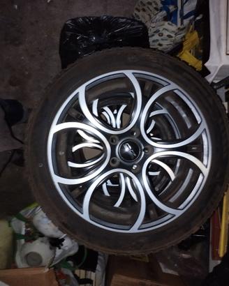 Cerchi lega leggera OZ 18 pollici + gomme termiche