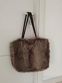 borsa in pelliccia 