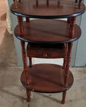 Alzatina comodino in legno