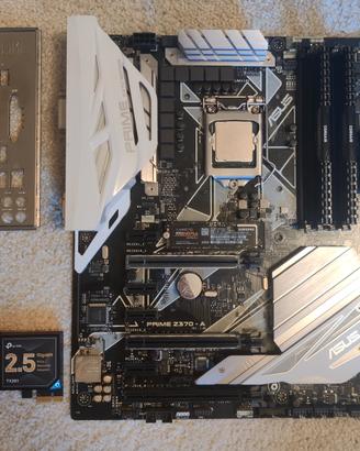 Asus Prime Z370-A + i7 8700K + 16 GB RAM + 500GB