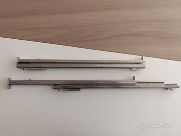 Guide telescopiche per ripiano del forno