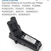 batteria per aspirapolvere 