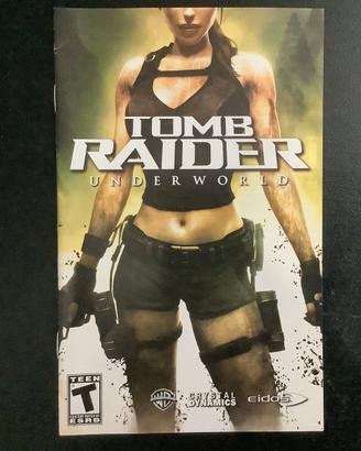 Ps2 Manuale TOMB RAIDER UNDERWORLD ITA