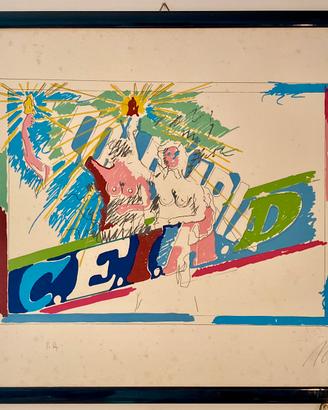 Arte - Enrico Manara - Litografia - CEIAD COLUMBIA