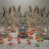 Coniglietto Pasquale porta ovetto Kinder