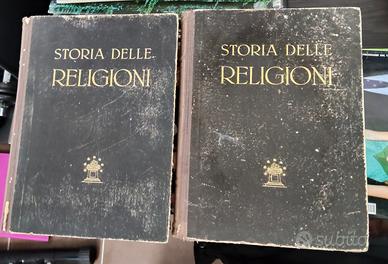 due volumi opera Storia delle Religioni