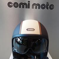 CASCO SHOEI JO CARBURATTOR TC-10 MARRONE E CREMA
