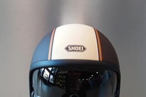 CASCO SHOEI JO CARBURATTOR TC-10 MARRONE E CREMA