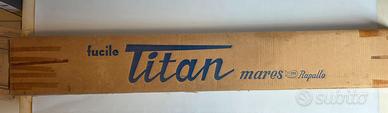 Fucile subacqueo Mares Titan 1968 NOS NUOVO Comple
