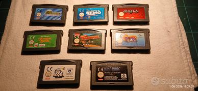 Giochi GameBoy advance sp 