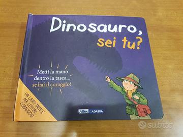 Dinosauro sei tu? Libro tattile per bambini