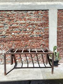 Telaio tavolo 8 posti vintage metallo