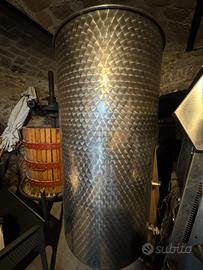 Cisterne 1000 litri acciaio inox