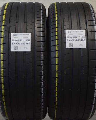 2 Pneumatici 275/45 R21 Pirelli P - Zero Pz4