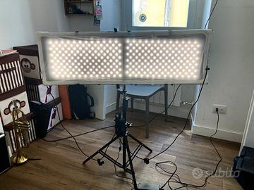 Attrezzatura studio fotografico (led, soft box)