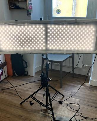 Attrezzatura studio fotografico (led, soft box)