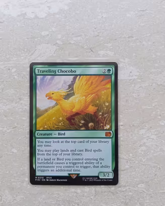 MTG Traveling Chocobo - Final Fantasy - Inglese