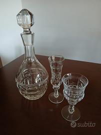 Servizio bicchieri di cristallo