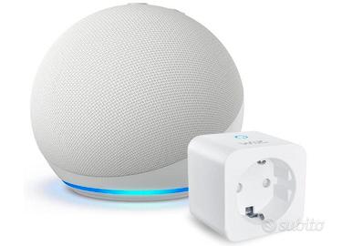 Echo Dot (Ultimo modello)Bianco Ghiaccio