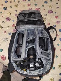 Nikon D5100 + Obiettivo  18-55mm VR + kit Completo