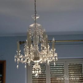lampadario di cristallo di Boemia 